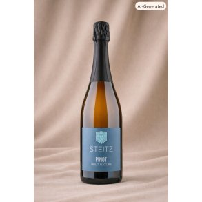 Pinot Brut, Nature Sekt 2021, Weingut Steitz, Rheinhessen 