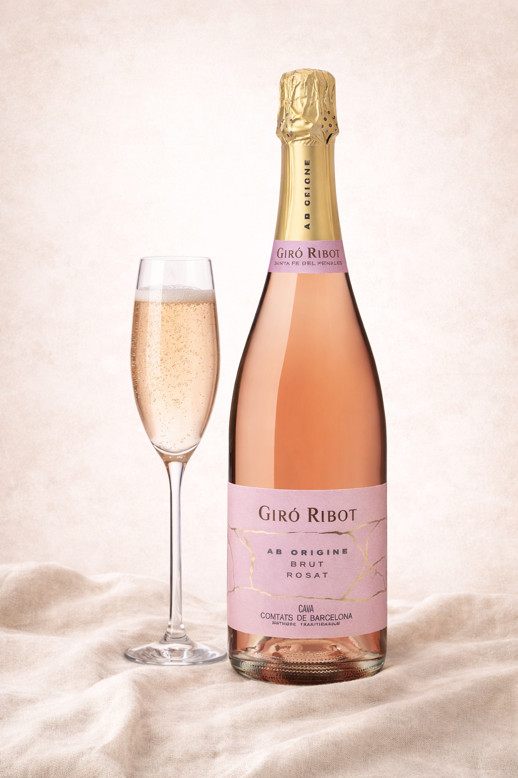 Cava Rosé Origine Brut, Giro Ribot - VINE - Trekroner Vin