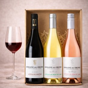 Domaine des Orgnes smagekasse (3. fl)